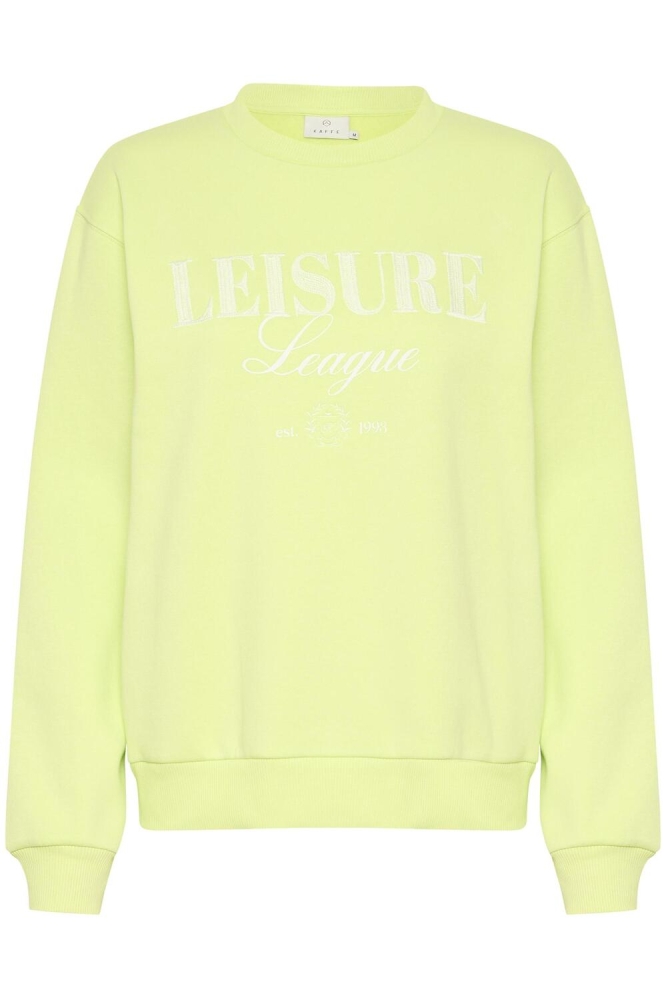 KAVIOLA SWEATSHIRT 10509722 130324 LETTUCE GREEN